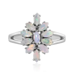 Welo-Opal-Silberring