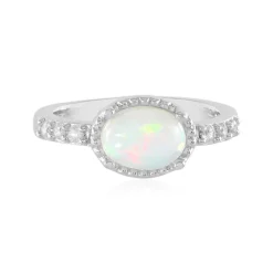 Welo-Opal-Silberring