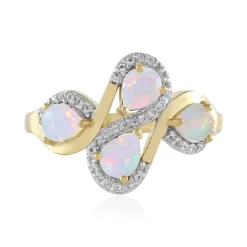 Welo-Opal-Silberring