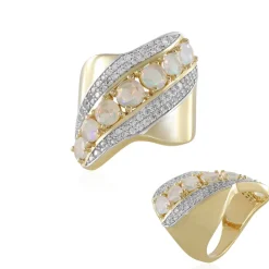 Welo-Opal-Silberring