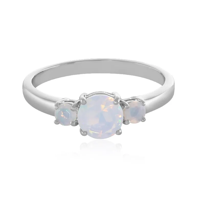 Welo-Opal-Silberring