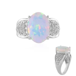 Welo-Opal-Silberring