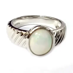 Welo-Opal-Silberring