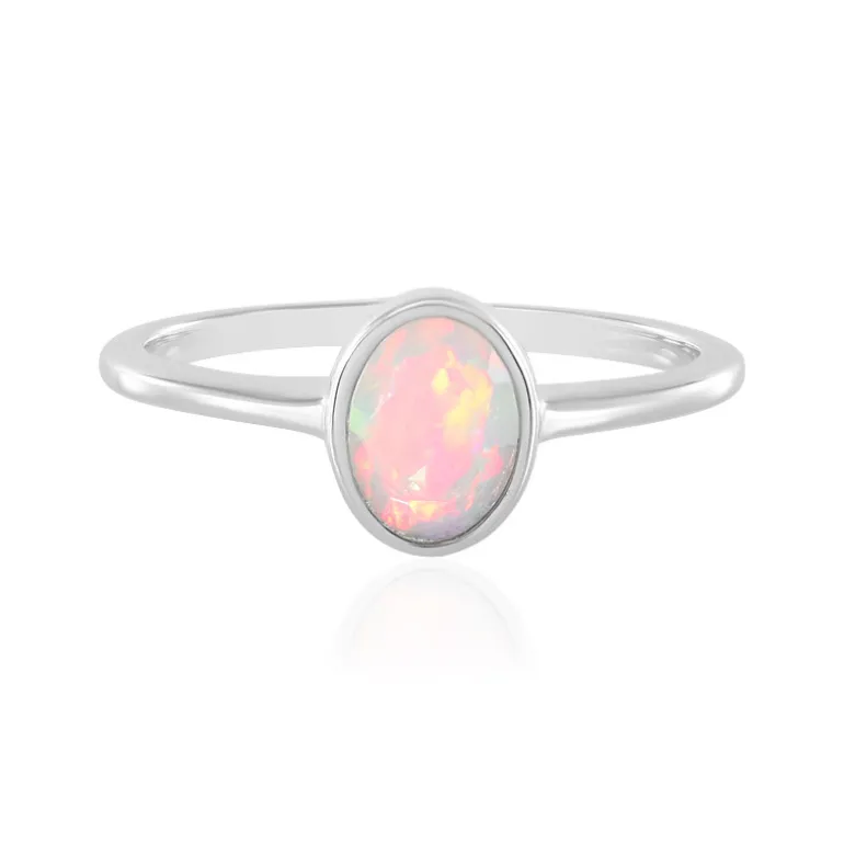 Welo-Opal-Silberring