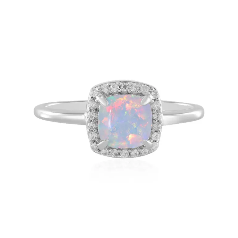 Welo-Opal-Silberring