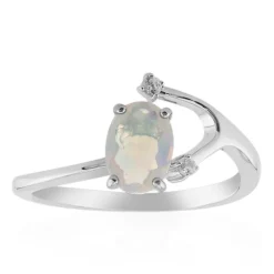 Welo-Opal-Silberring