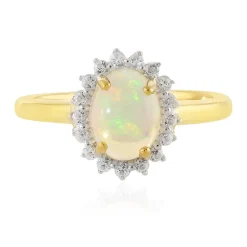 Welo-Opal-Silberring