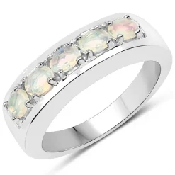 Welo-Opal-Silberring