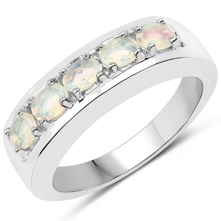 Welo-Opal-Silberring