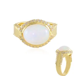 Welo-Opal-Silberring (Adela Silber)