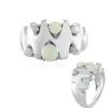 Welo-Opal-Silberring (de Melo)