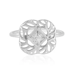 Zirkon-Goldring (Ornaments by de Melo)