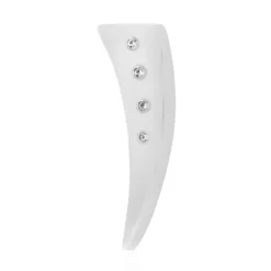 Zirkon-Silberanhänger