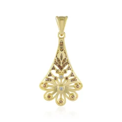 Zirkon-Silberanhänger