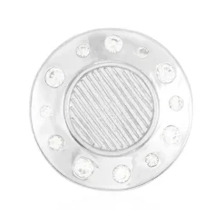 Zirkon-Silberanhänger