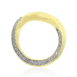 Zirkon-Silberanhänger