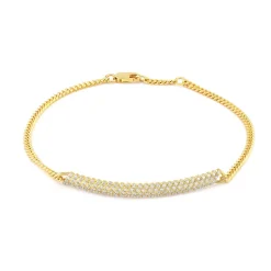 Zirkon-Silberarmband