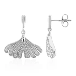 Zirkon-Silberohrringe (Remy Rotenier)