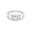 Zirkon-Silberring