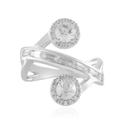 Zirkon-Silberring (de Melo)