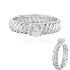 Zirkon-Silberring (de Melo)