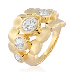 Zirkon-Silberring (de Melo)