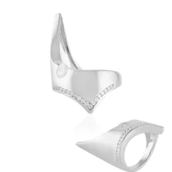 Zirkon-Silberring (de Melo)