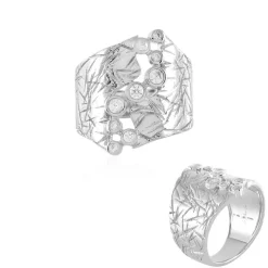 Zirkon-Silberring (de Melo)