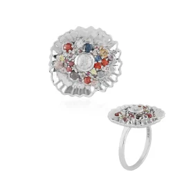 Zirkon-Silberring (SAELOCANA)