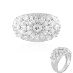 Zirkon-Silberring (SAELOCANA)