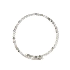 Zirkon-Stahlarmreif (Riya)